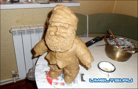 Гном из пластиковых бутылок своими руками Гном из пластиковых бутылок своими руками