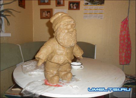 Гном из пластиковых бутылок своими руками Гном из пластиковых бутылок своими руками