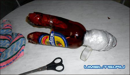 Гном из пластиковых бутылок своими руками Гном из пластиковых бутылок своими руками