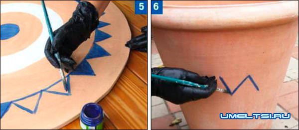 садовый столик своими руками