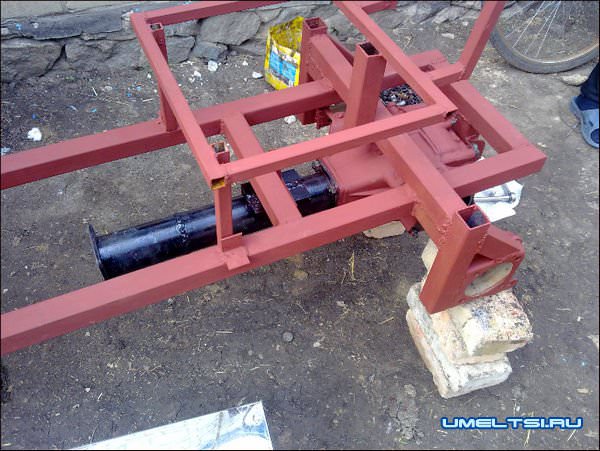 самодельный минитрактор-рама самодельный минитрактор-рама