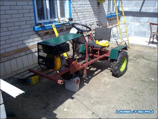 самодельный минитрактор-своими руками самодельный минитрактор-своими руками