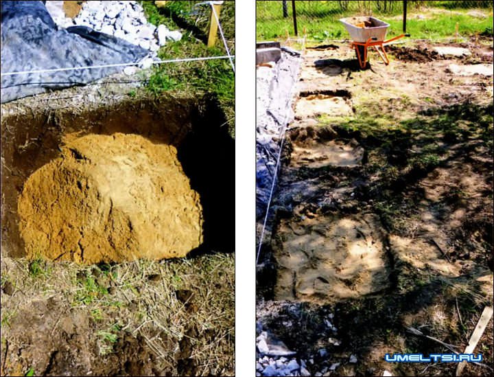 Фундамент под небольшие постройки Фундамент под небольшие постройки