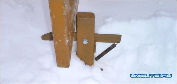 Стопор для распашных ворот Стопор для распашных ворот