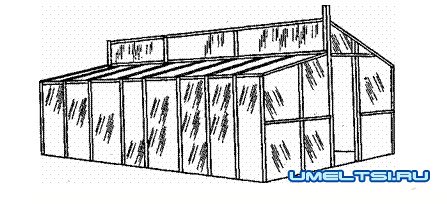 Парник из поликарбоната: чертежи, фото, видео