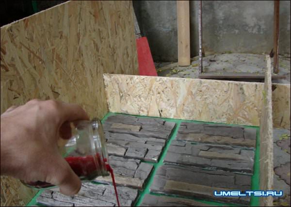 Форма для искусственного камня Форма для искусственного камня