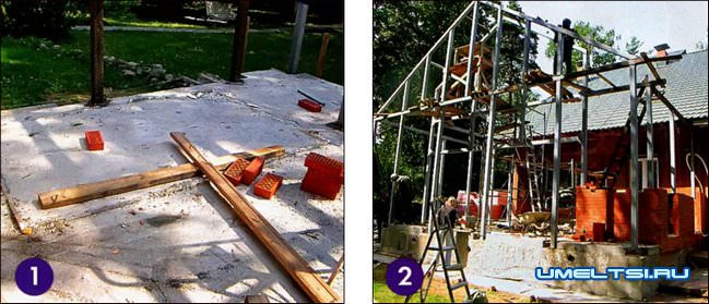 Пристройка к дому своими руками поэтапно Пристройка к дому своими руками поэтапно