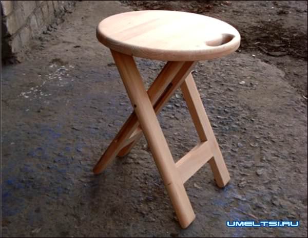 Складной табурет поэтапно Складной табурет поэтапно