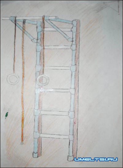 Шведская стенка чертеж Шведская стенка чертеж