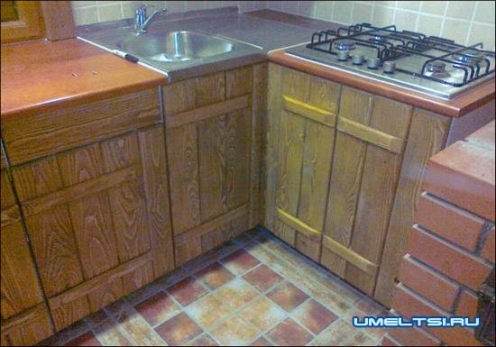 Кухня на даче своими руками