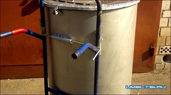 Мобильная коптильня холодного копчения Мобильная коптильня холодного копчения