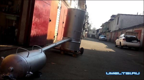 Мобильная коптильня холодного копчения Мобильная коптильня холодного копчения