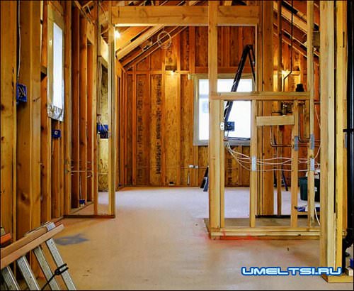 Строительство каркасного дачного дома Строительство каркасного дачного дома