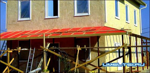 Строительство каркасного дачного дома Строительство каркасного дачного дома