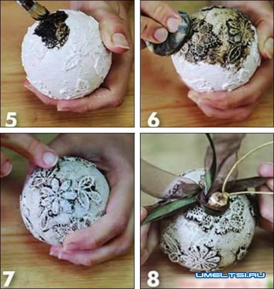 Новогодние шары своими руками. Интересные идеи и мастер-классы. Новогодние шары своими руками. Интересные идеи и мастер-классы.