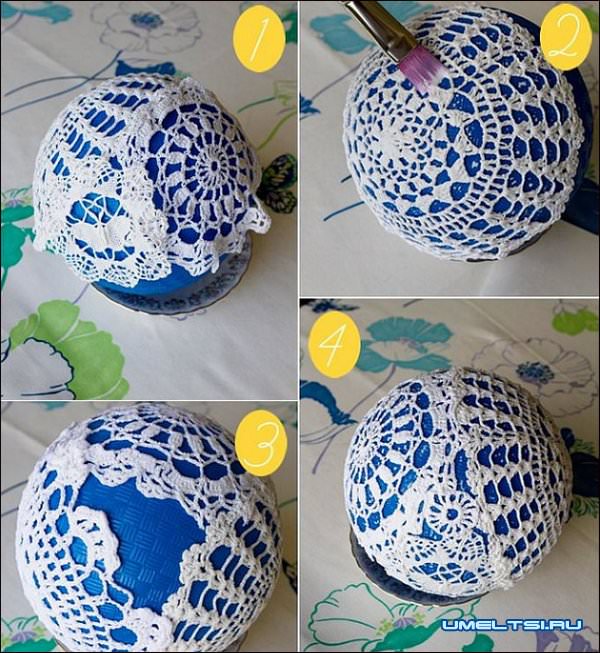 Филигранные новогодние шары Филигранные новогодние шары