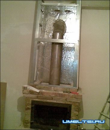 Камин для отопления дома