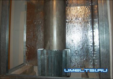 Камин для отопления дома