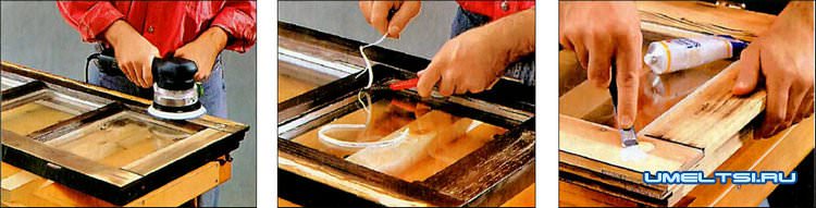 Ремонт деревянных окон