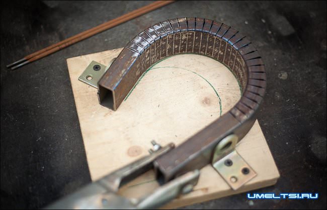 Металлический мостик своими руками ход работ Металлический мостик своими руками ход работ