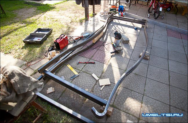 Металлический мостик своими руками Металлический мостик своими руками