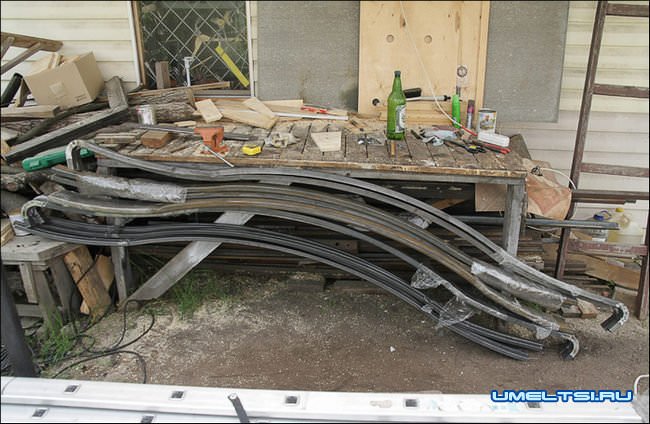 Металлический мостик своими руками Металлический мостик своими руками