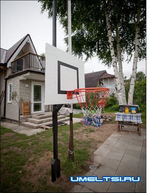 Баскетбольный щит своими руками