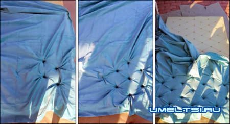 Изголовье ход работы