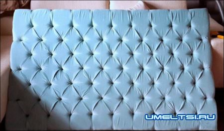 Изголовье ход работы