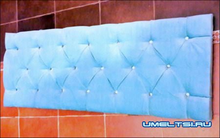 Изголовье ход работы