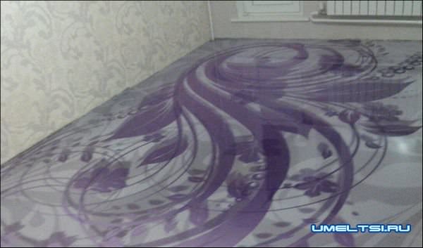 Наливные полы со сложными декоративными эффектами Наливные полы со сложными декоративными эффектами