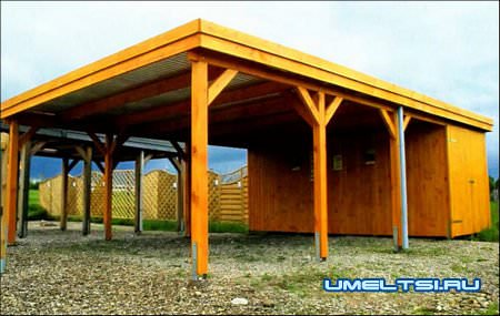 Автомобиль на даче Автомобиль на даче