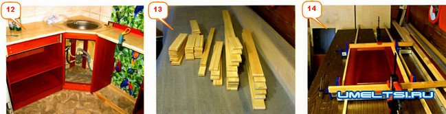 Угловой вариант мебели для кухни Угловой вариант мебели для кухни