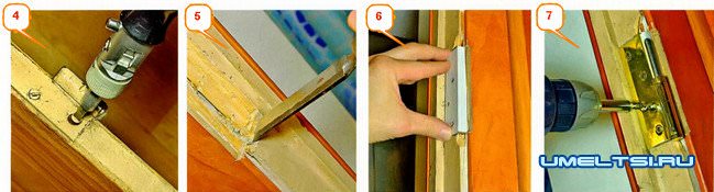 Как сменить дверные петли Как сменить дверные петли