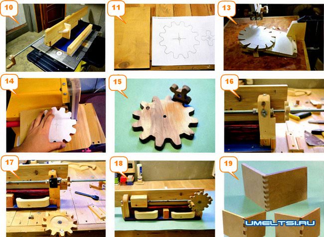 Нарезка шипов Нарезка шипов