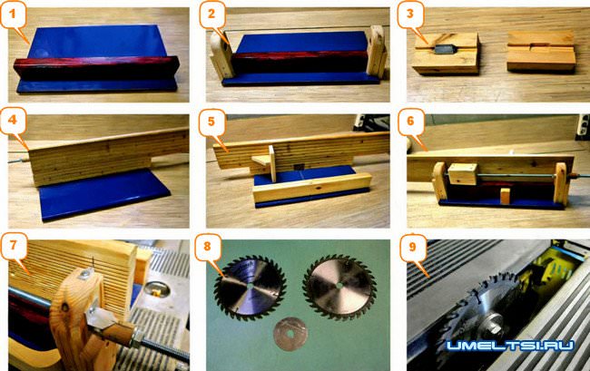 Нарезка шипов Нарезка шипов