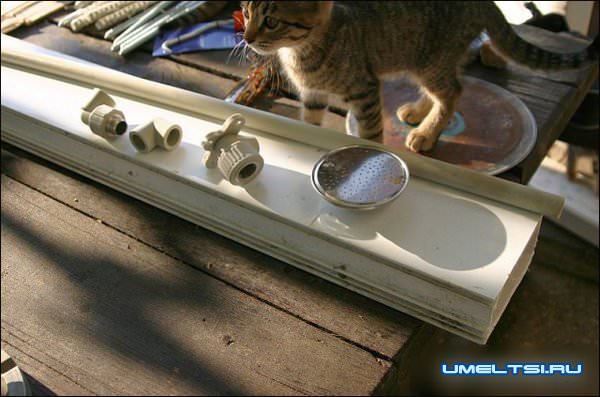 Как построить летний душ своими руками Как построить летний душ своими руками