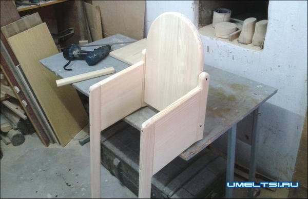 Детский стульчик для кормления своими руками Детский стульчик для кормления своими руками