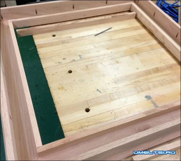 Журнальный столик с LED подсветкой мастер класс