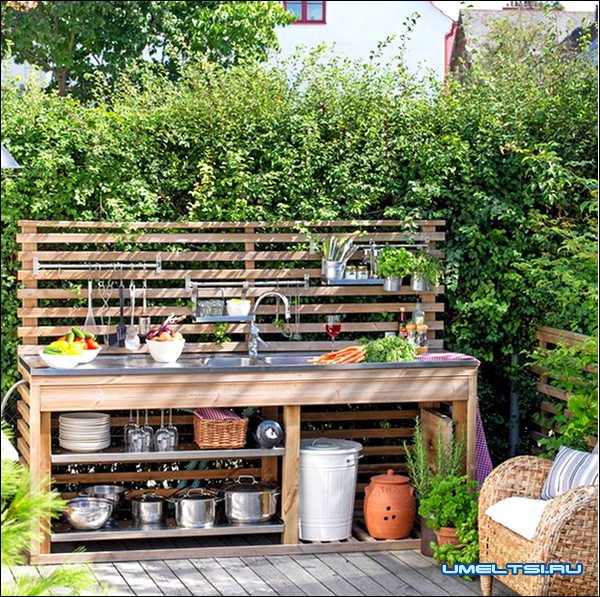 Летняя кухня своими руками Летняя кухня своими руками