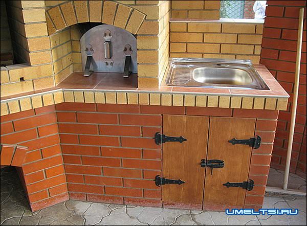 Строительство беседки со встроенным мангалом