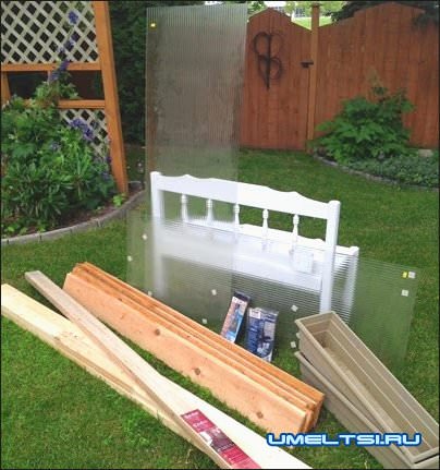 Водопад по стеклу