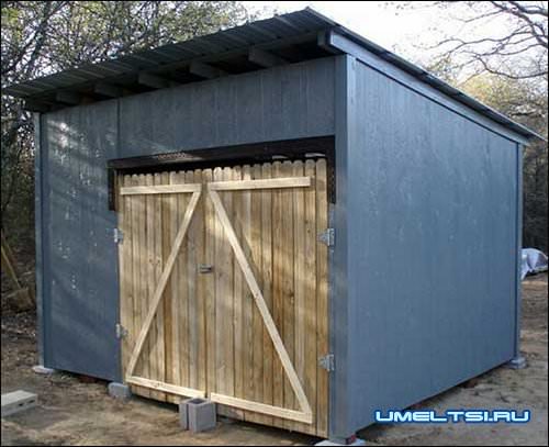 Сарай из поддонов своими руками Сарай из поддонов своими руками