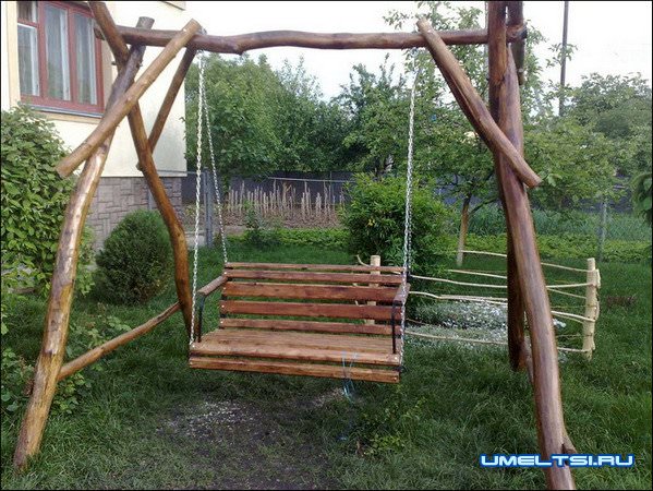 Фото садовых качелей Фото садовых качелей