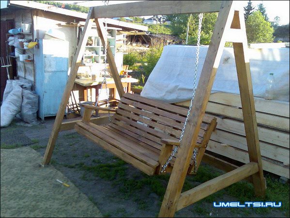 Фото садовых качелей Фото садовых качелей