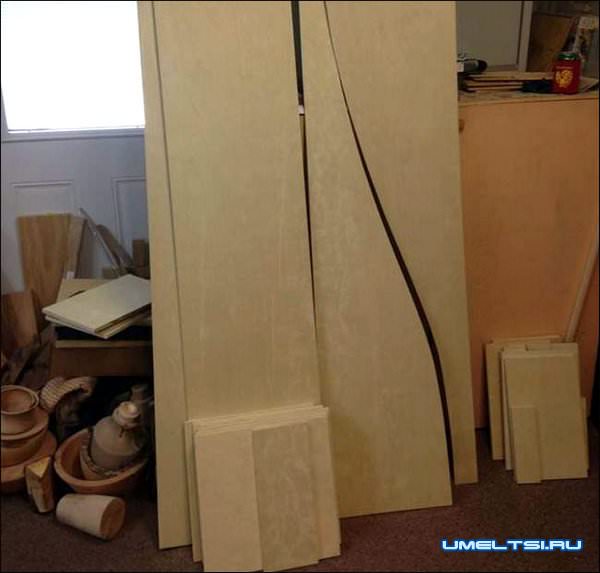 Книжный шкаф своими руками