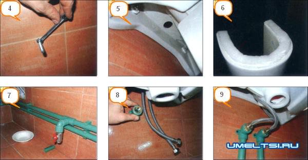 Как установить раковину Как установить раковину