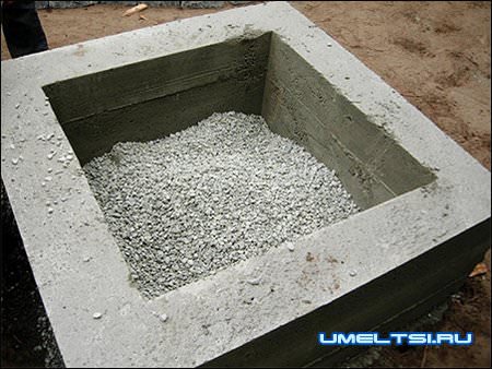 Очаг на даче своими руками