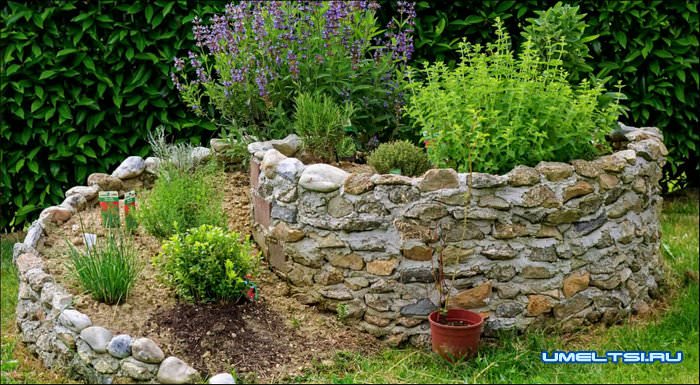 Спиральная грядка своими руками Спиральная грядка своими руками