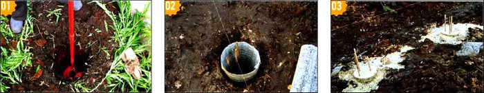 Забор из газобетонных блоков Забор из газобетонных блоков